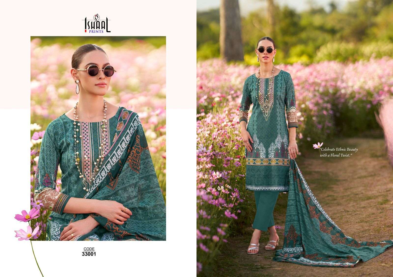 ISHAAL PRINTS GULMOHAR VOL 33 