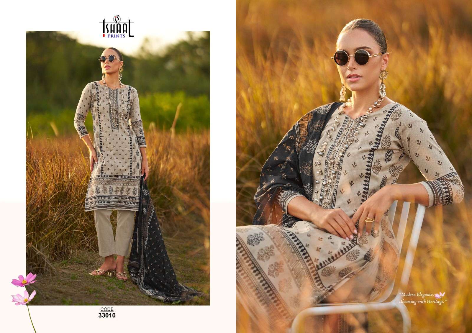 ISHAAL PRINTS GULMOHAR VOL 33 