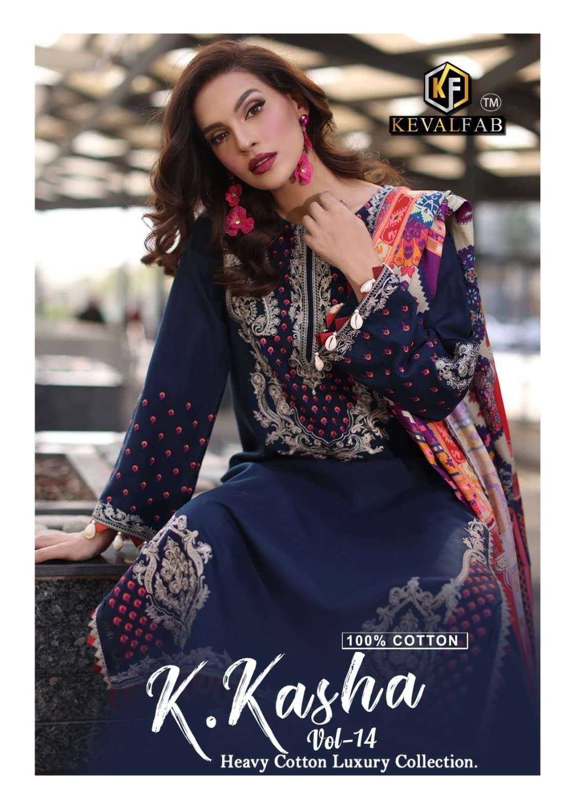 KEVAL FAB  K KASHA VOL 14 READY MADE COLLECTION