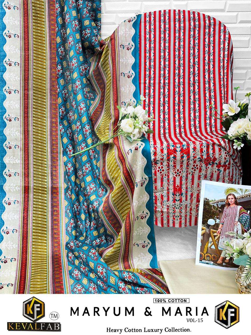 KEVAL FAB MARYUM & MARIA VOL 15