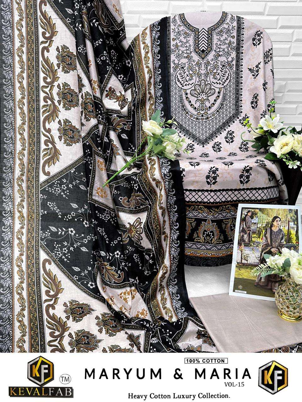 KEVAL FAB MARYUM & MARIA VOL 15