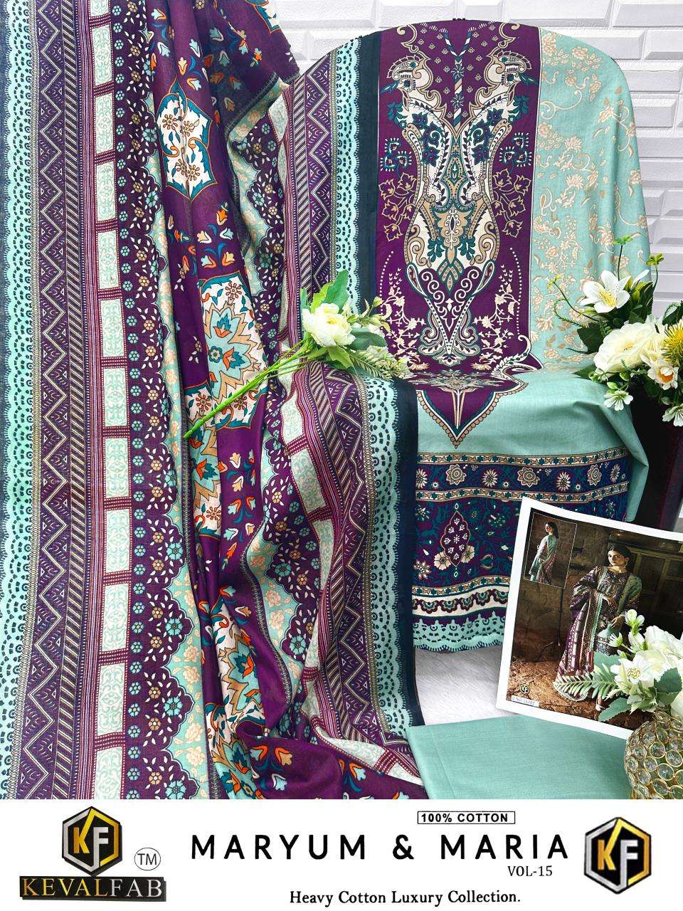 KEVAL FAB MARYUM & MARIA VOL 15