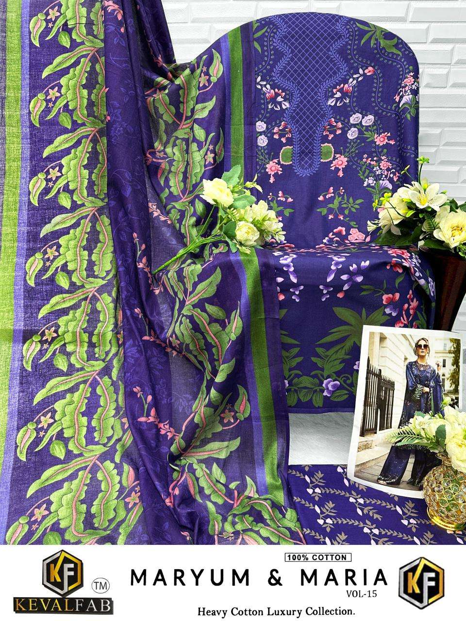KEVAL FAB MARYUM & MARIA VOL 15