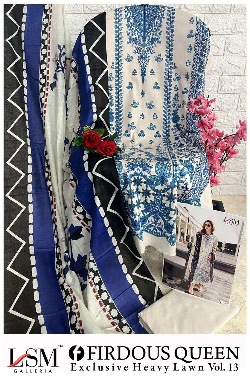 LSM GALLERIA FIRDOUS QUEEN LAWN VOL 13 