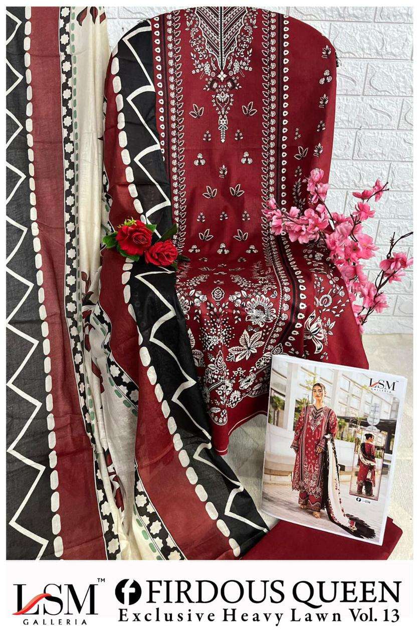 LSM GALLERIA FIRDOUS QUEEN LAWN VOL 13 