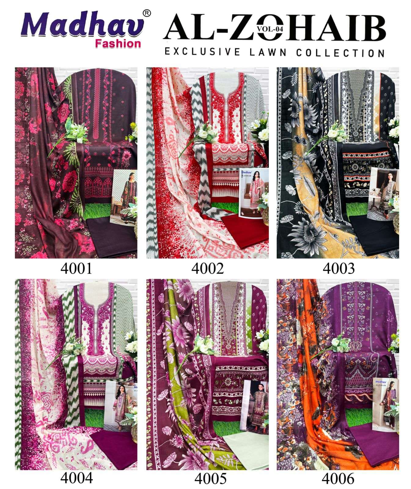 MADHAV FASHION AL ZOHAIB VOL 4