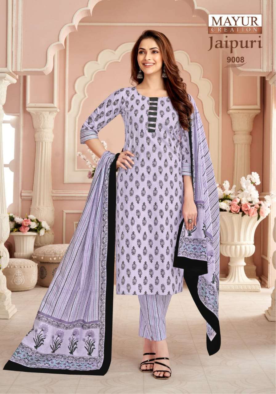 MAYUR CREATION JAIPURI VOL 9 STITCH COLLECTION