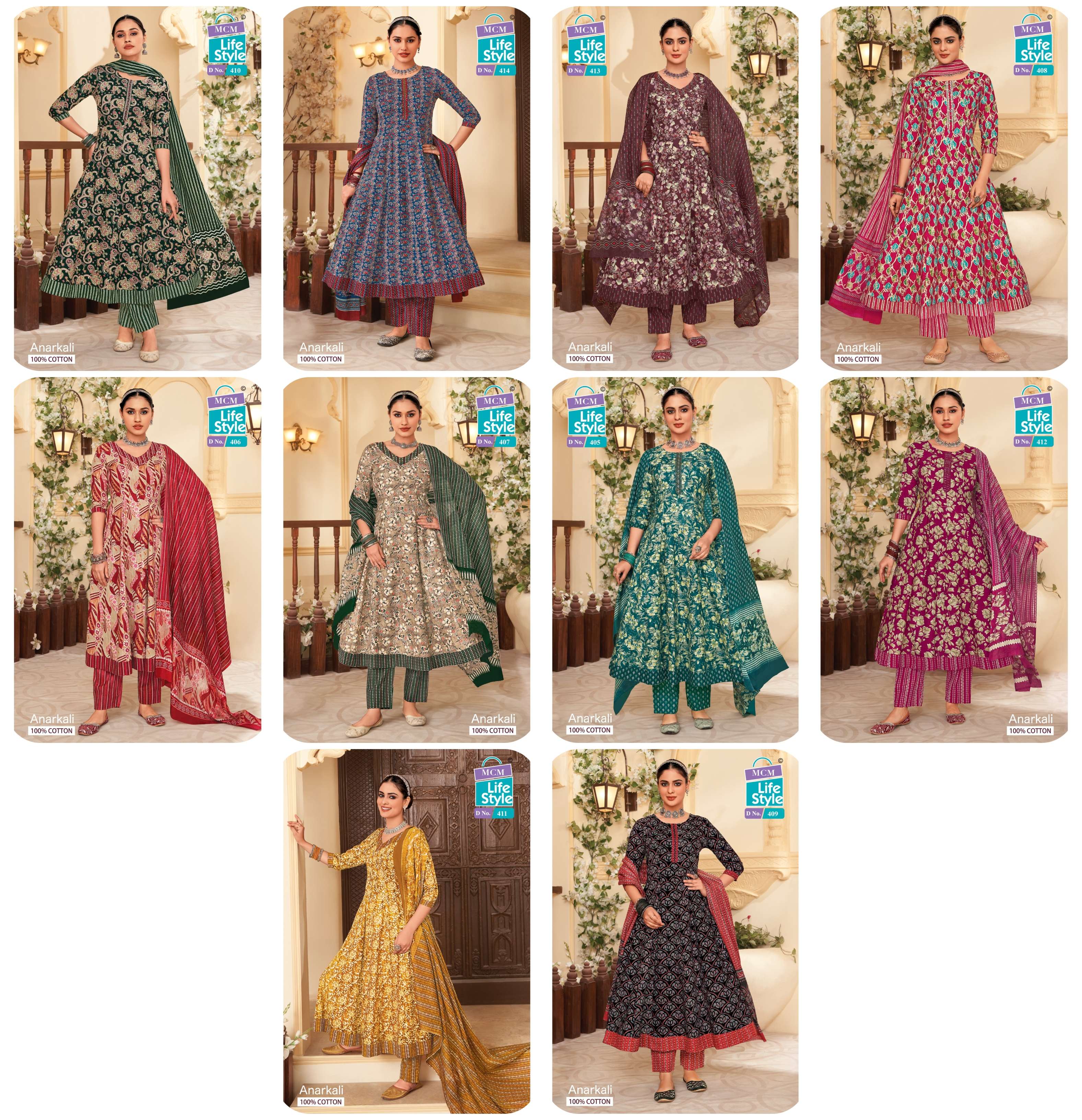 MCM LIFESTYLE ANARKALI VOL 4