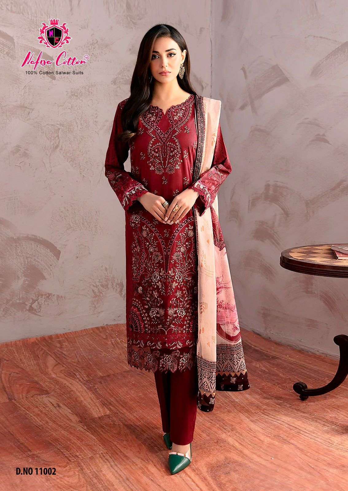 NAFISA COTTON SAFINA KARACHI SUITS VOL 11