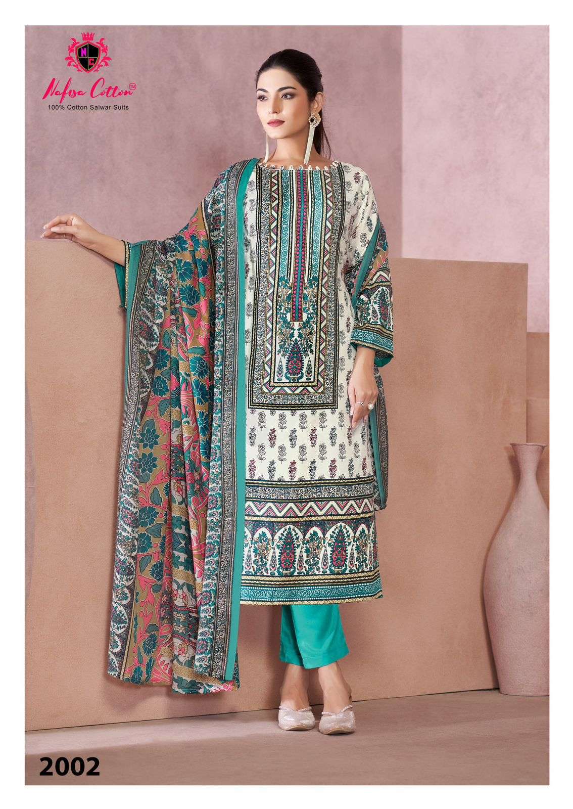 NAFISA COTTON SANIYA KARACHI SUITS VOL 2 