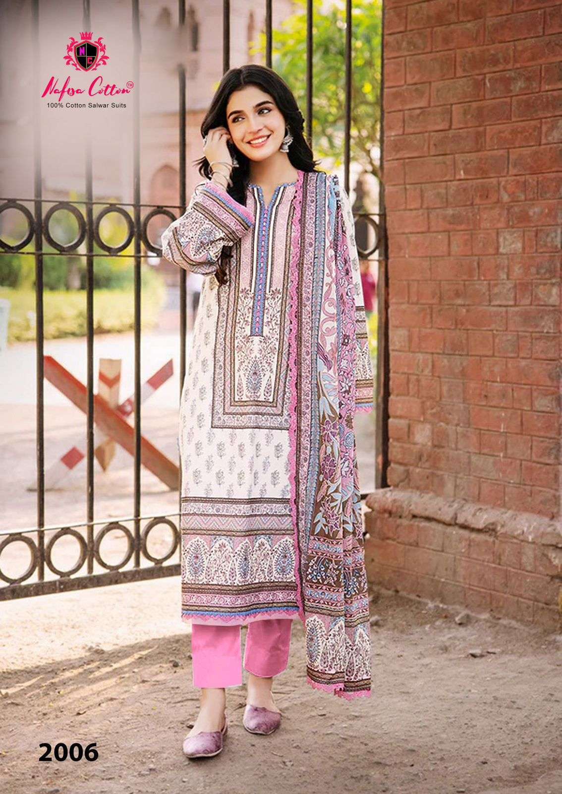NAFISA COTTON SANIYA KARACHI SUITS VOL 2 