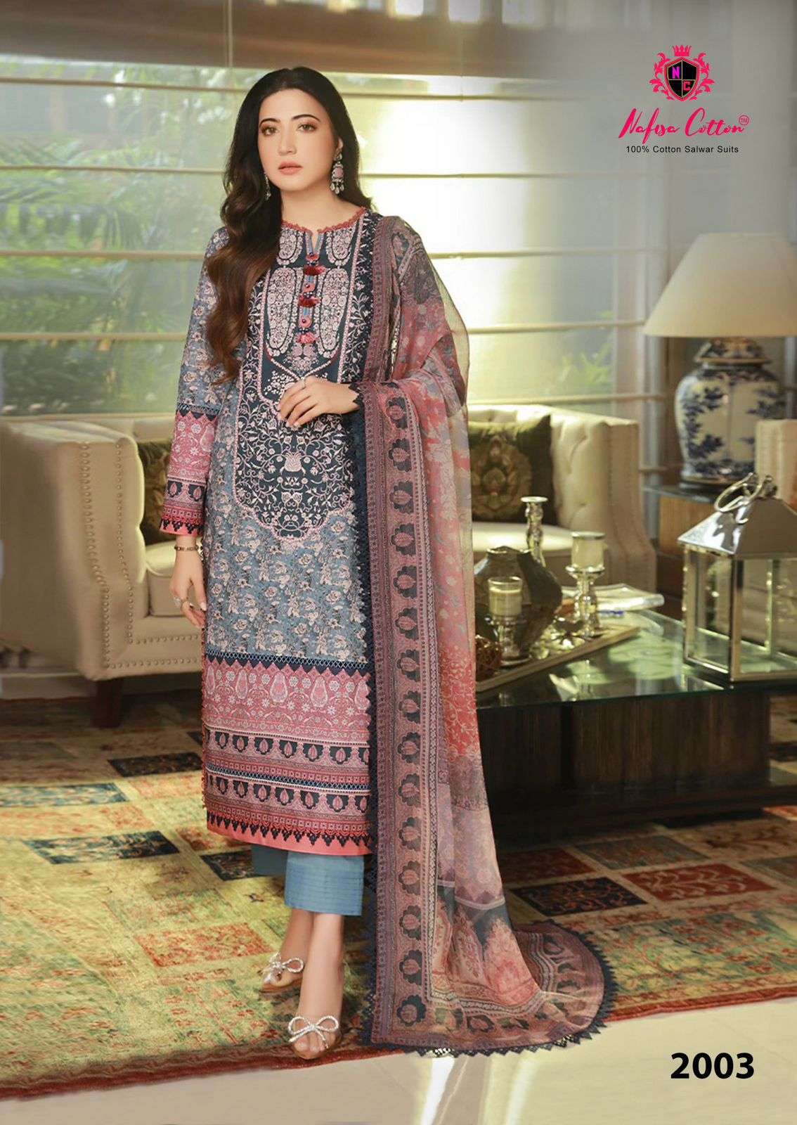 NAFISA COTTON SANIYA KARACHI SUITS VOL 2 