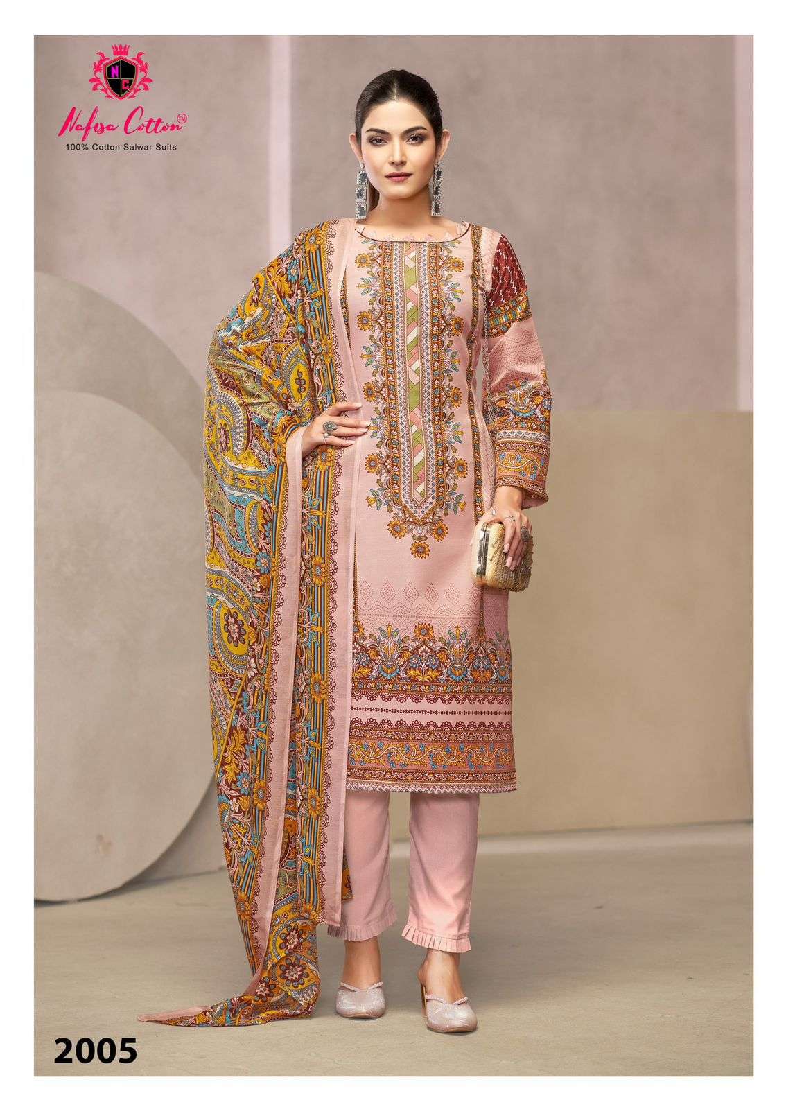 NAFISA COTTON SANIYA KARACHI SUITS VOL 2 