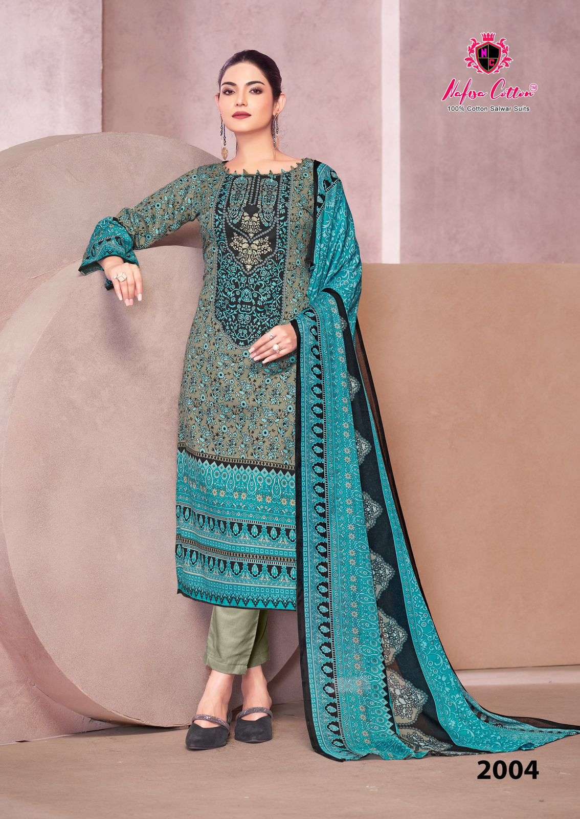 NAFISA COTTON SANIYA KARACHI SUITS VOL 2 