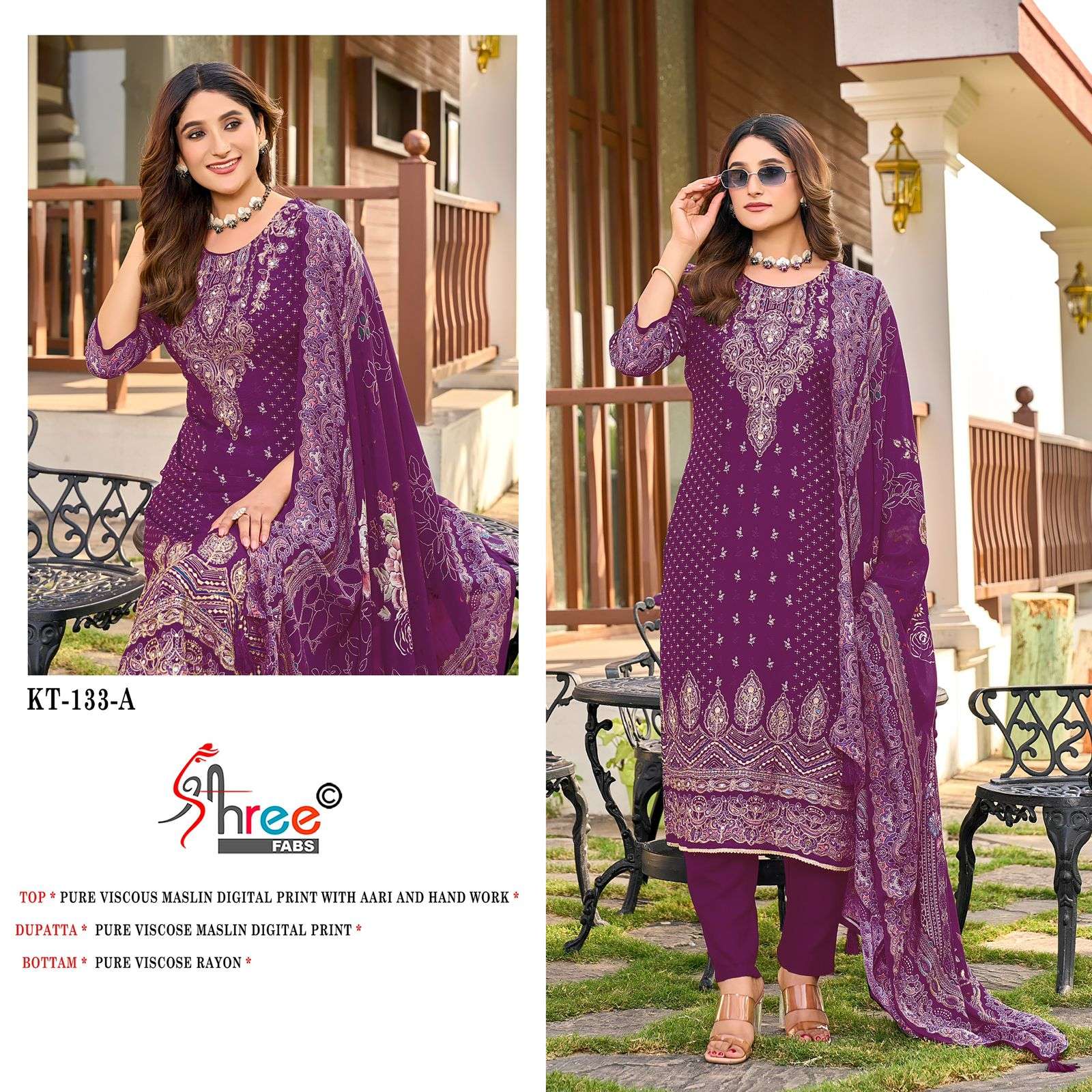 SHREE FABS KT 133