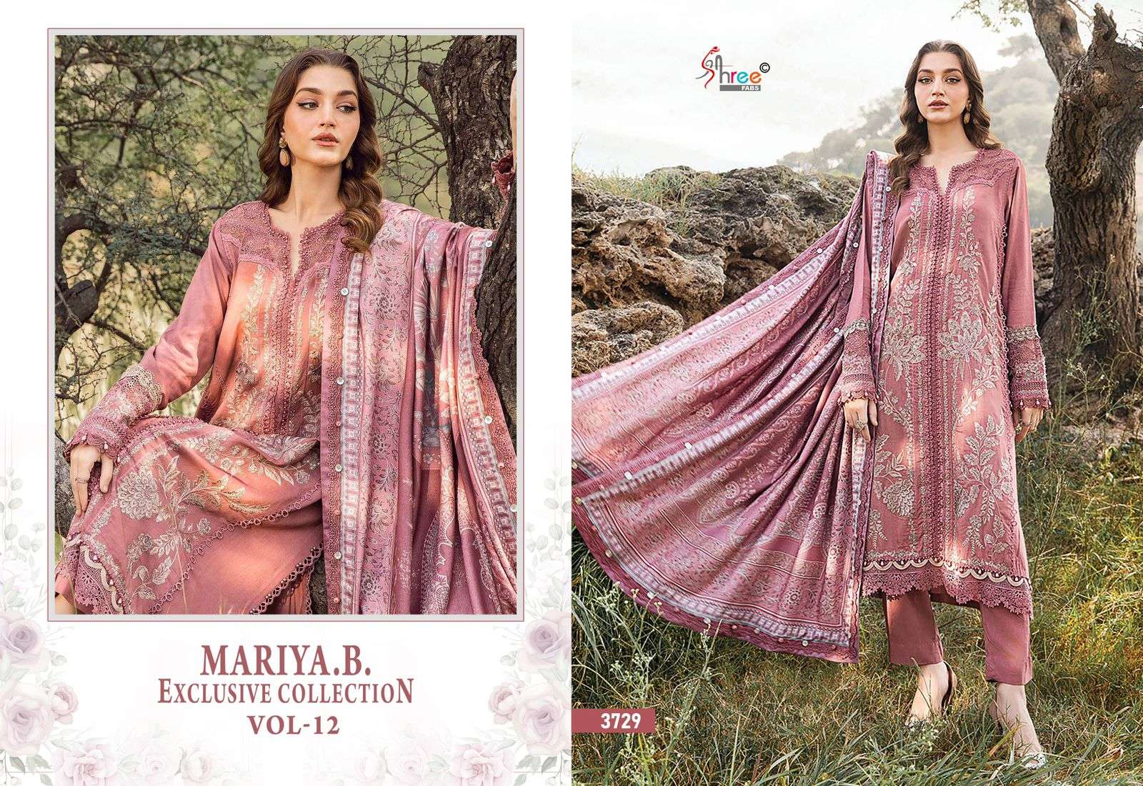 SHREE FABS MARIA B EXCLUSIVE COLLECTION VOL 12 