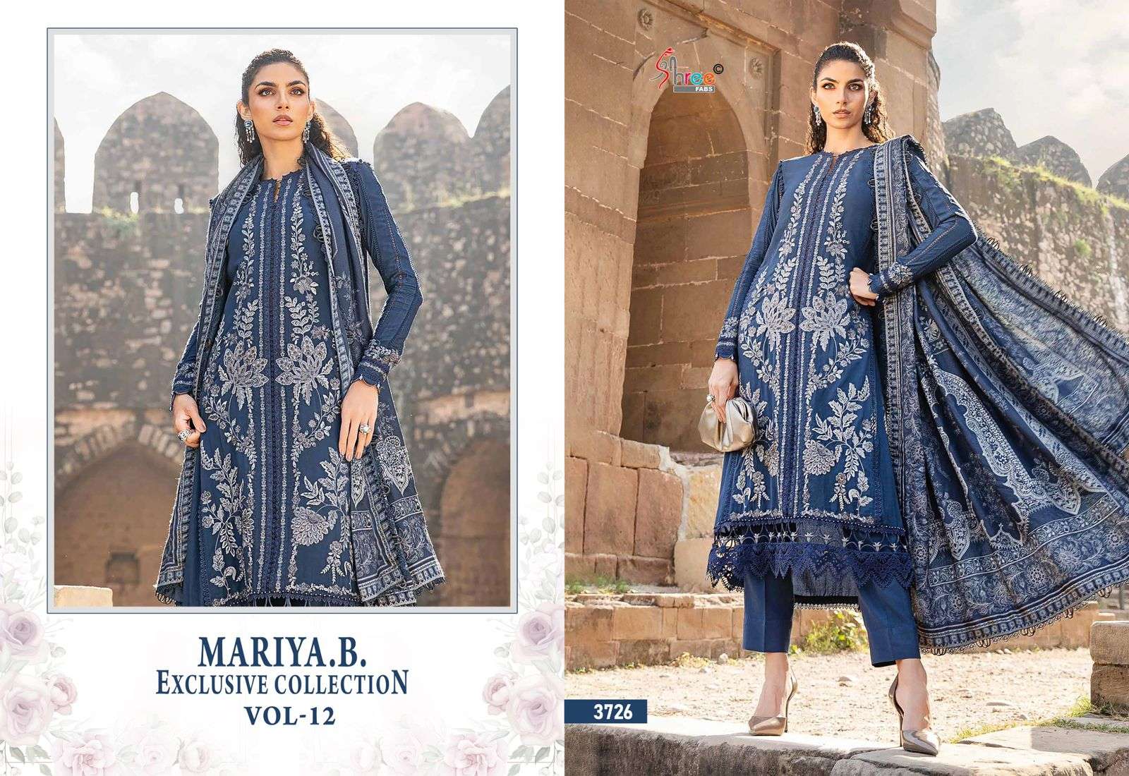 SHREE FABS MARIA B EXCLUSIVE COLLECTION VOL 12 