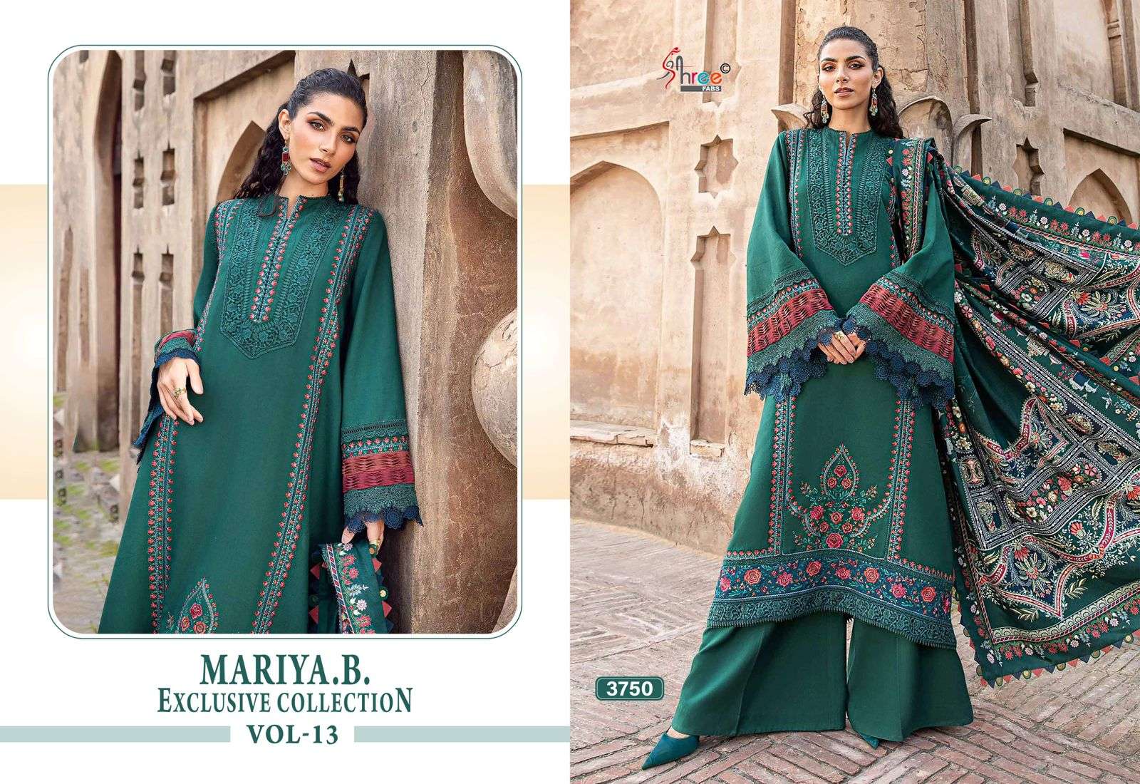 SHREE FABS MARIA B EXCLUSIVE COLLECTION VOL 13
