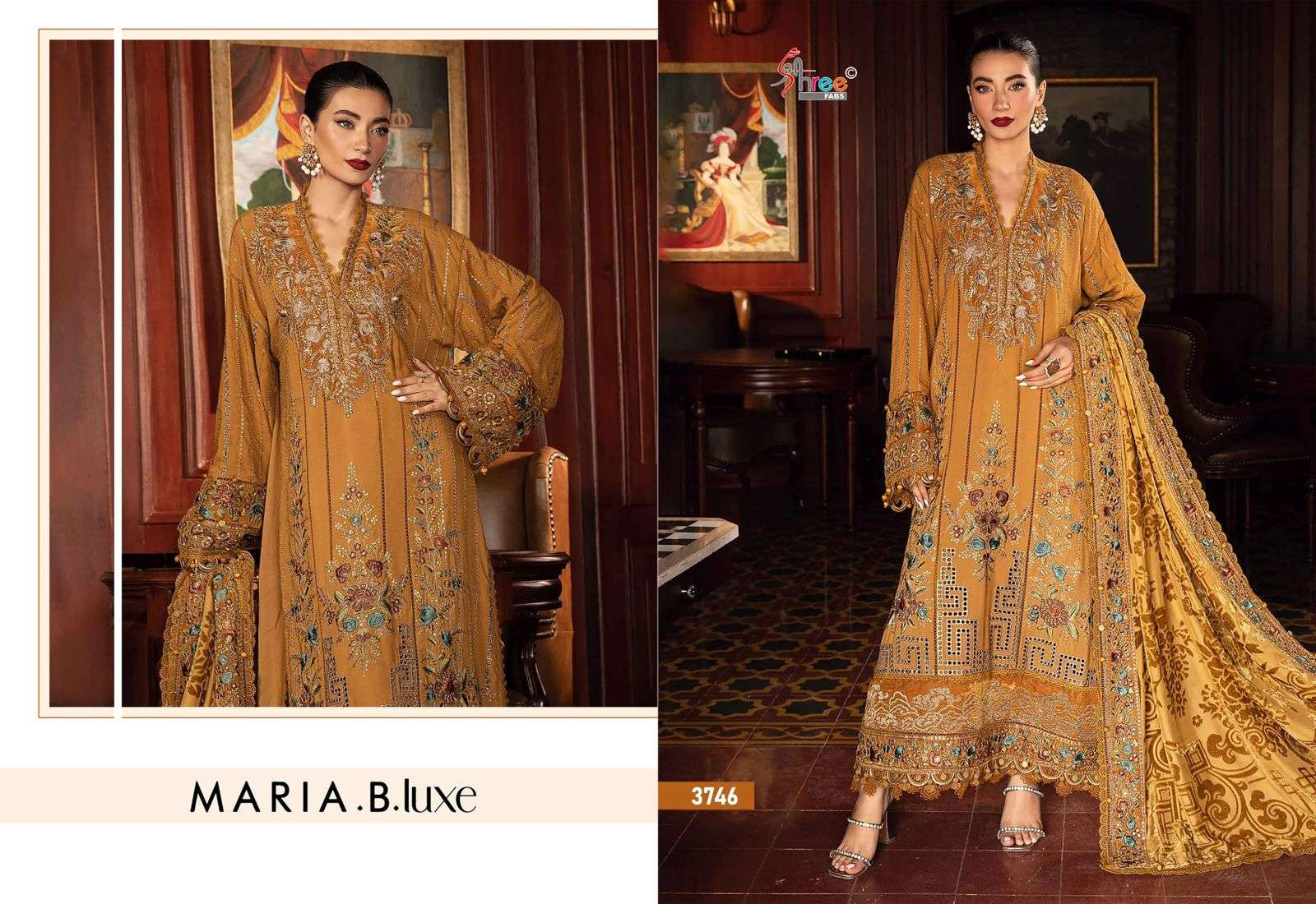 SHREE FABS  MARIA B LUXE 