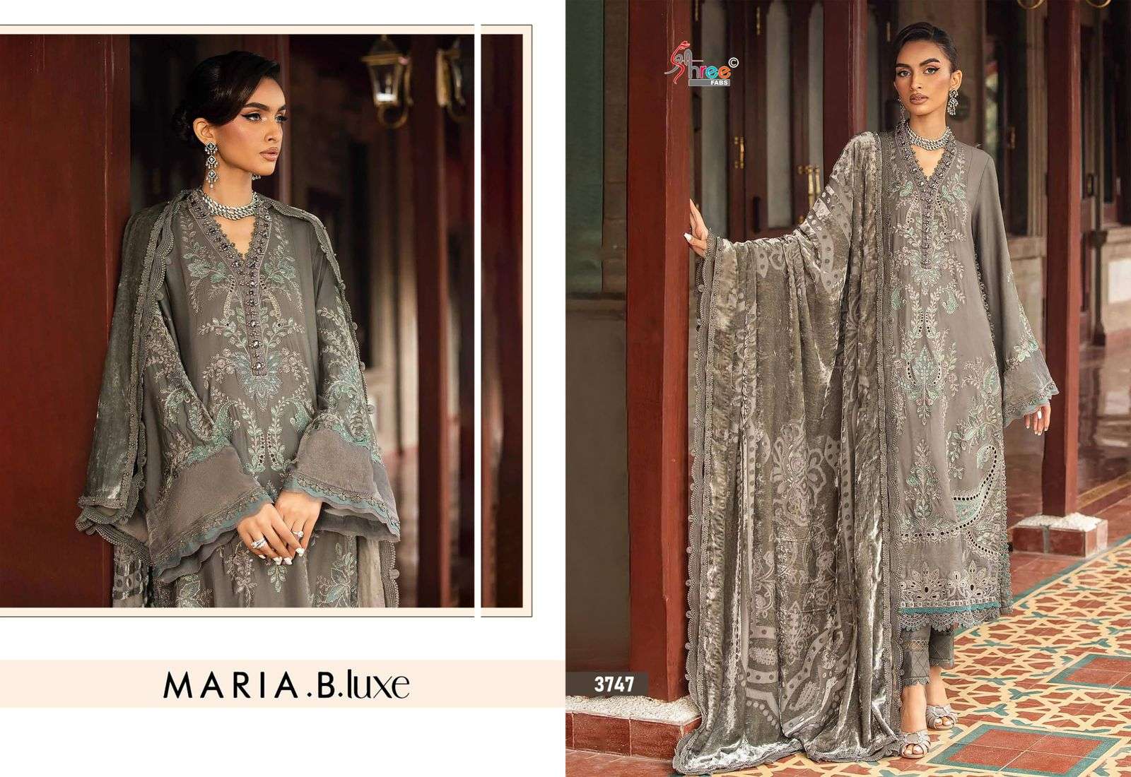 SHREE FABS  MARIA B LUXE 