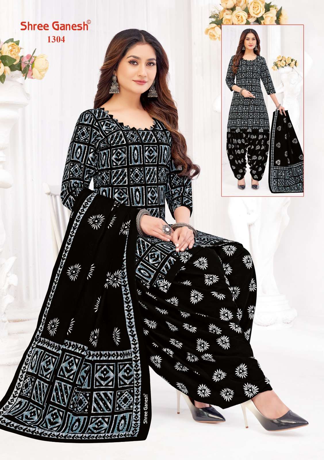 SHREE GANESH PARIDHAN BATIK PATIYALA SPECIAL VOL 3 