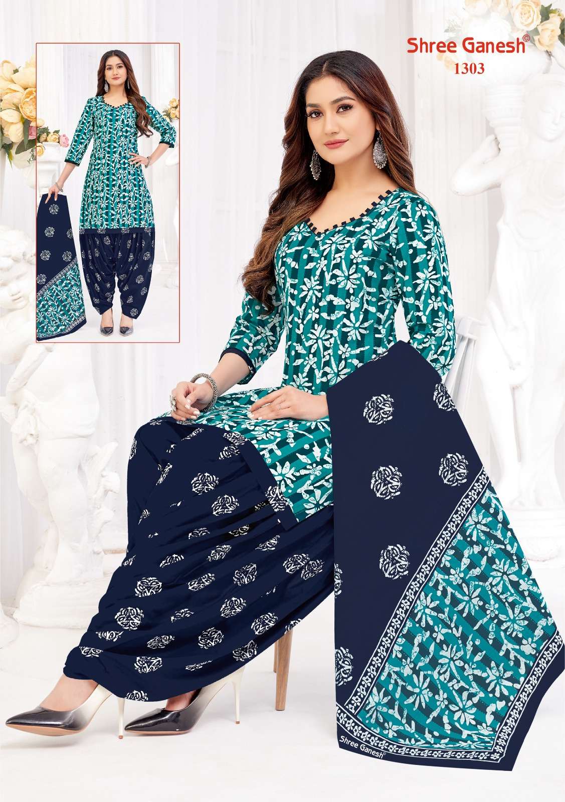 SHREE GANESH PARIDHAN BATIK PATIYALA SPECIAL VOL 3 