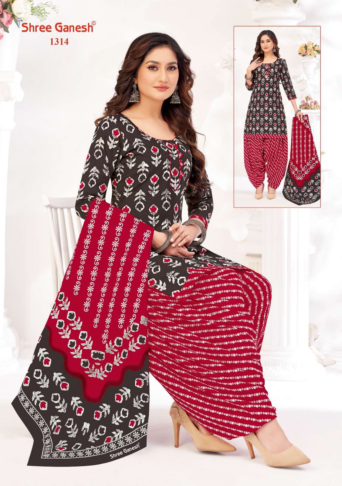 SHREE GANESH PARIDHAN BATIK PATIYALA SPECIAL VOL 3 