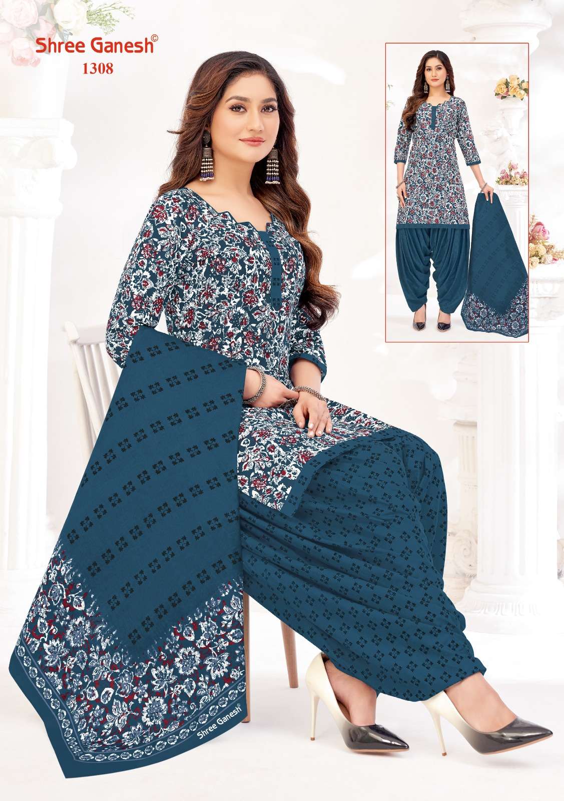 SHREE GANESH PARIDHAN BATIK PATIYALA SPECIAL VOL 3 