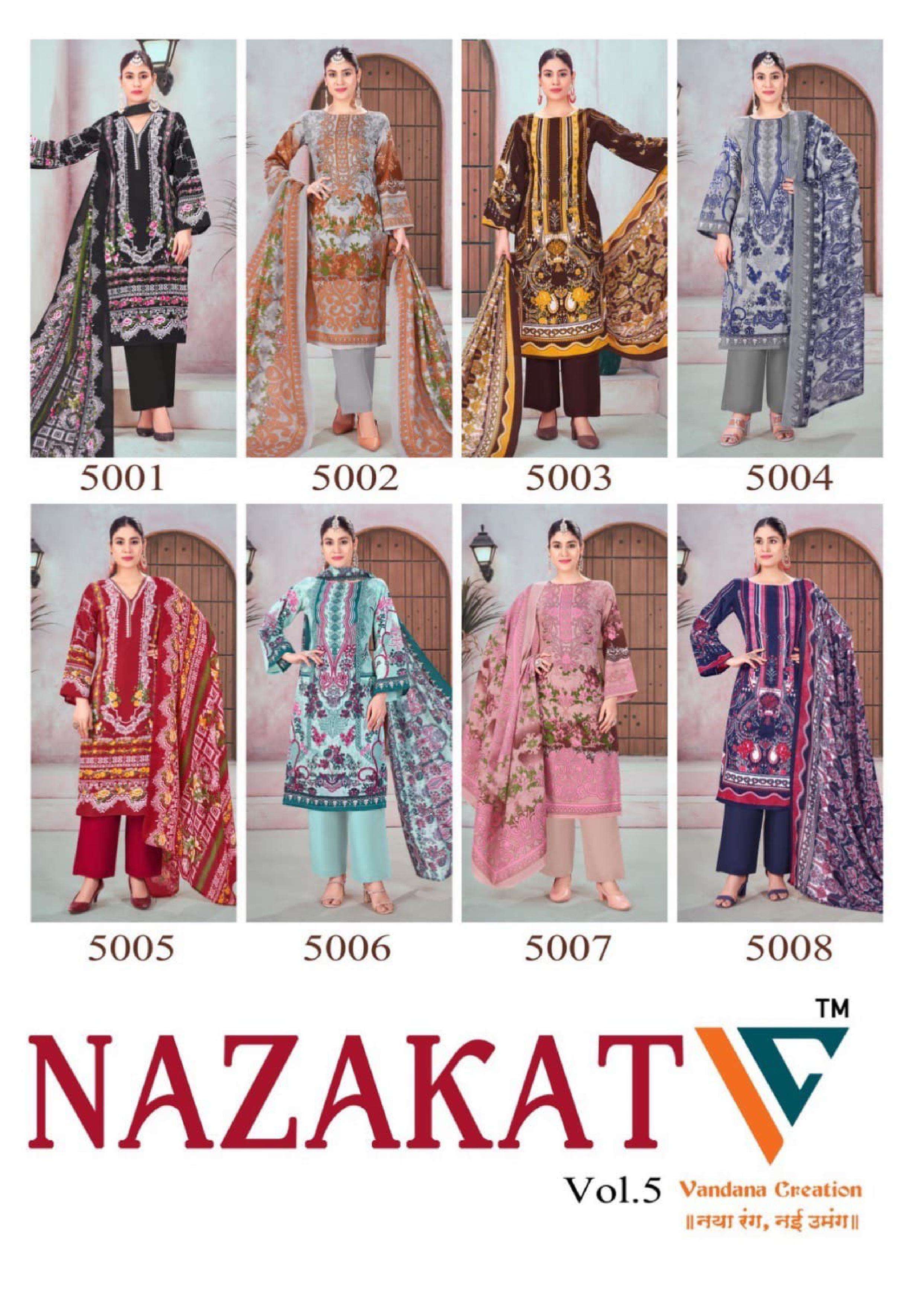 VANDANA‎‎‎‎ CREATION NAZAKAT VOL 5