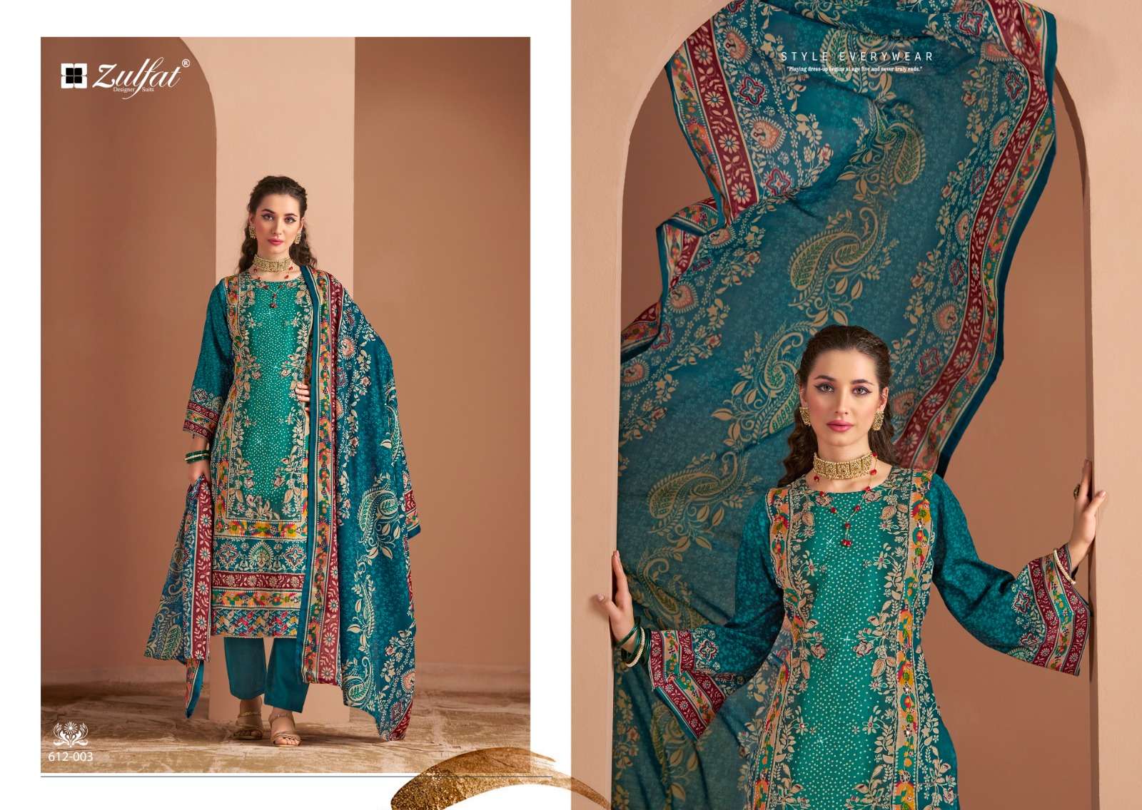 ZULFAT DESIGNER SUITS RAABTA VOL 3 