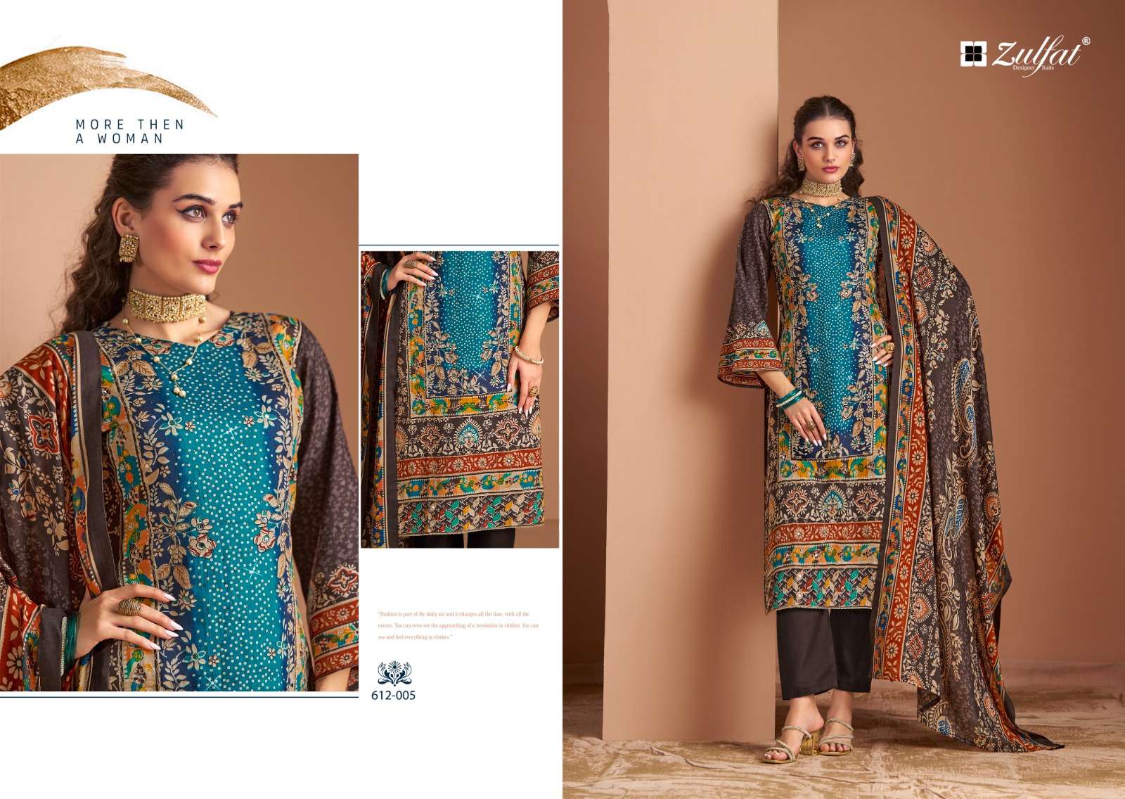 ZULFAT DESIGNER SUITS RAABTA VOL 3 