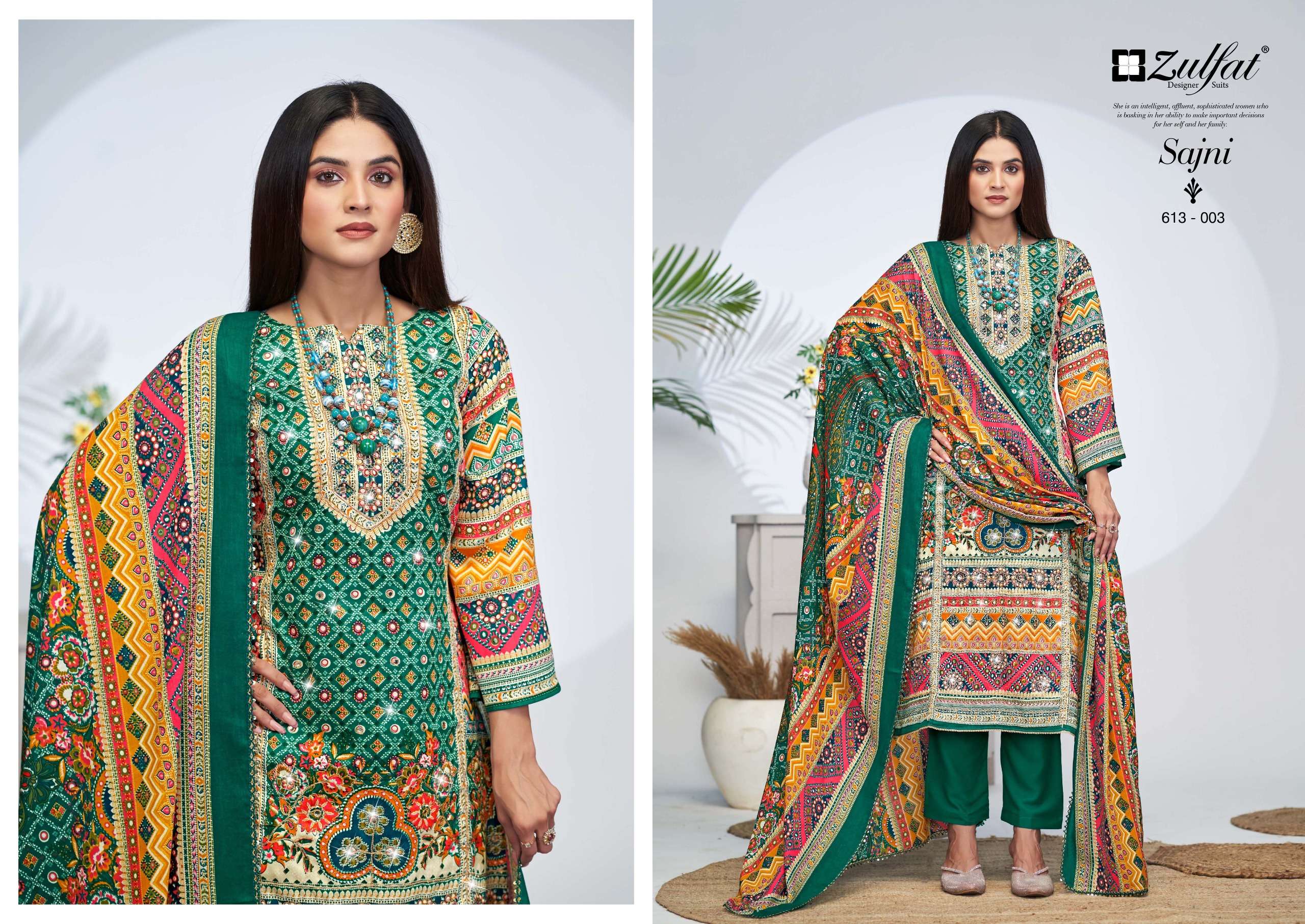 ZULFAT DESIGNER SUITS SAJNI VOL 4