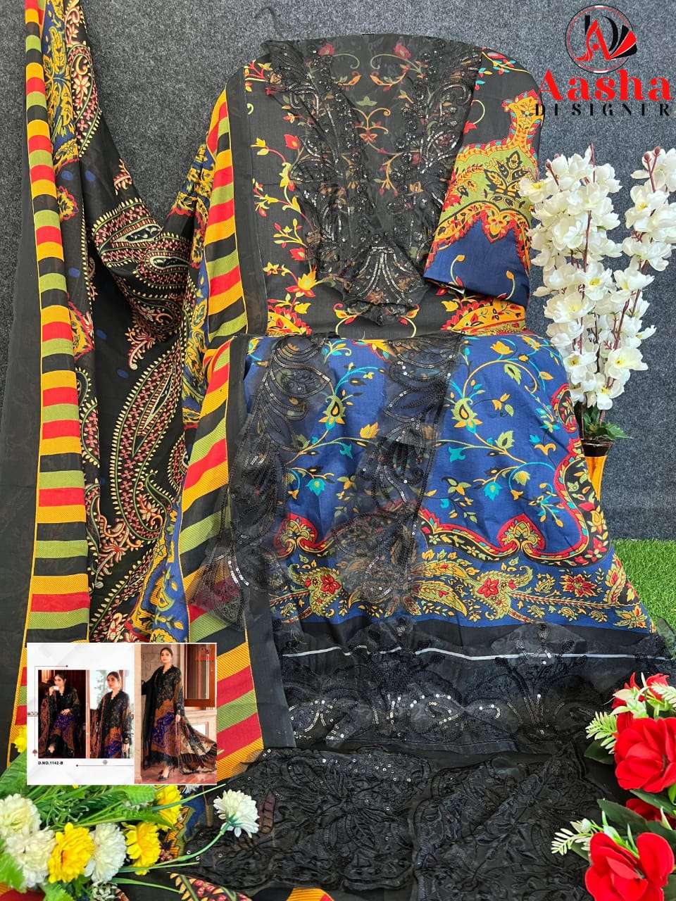 AASHA DESIGNER D NO 1142