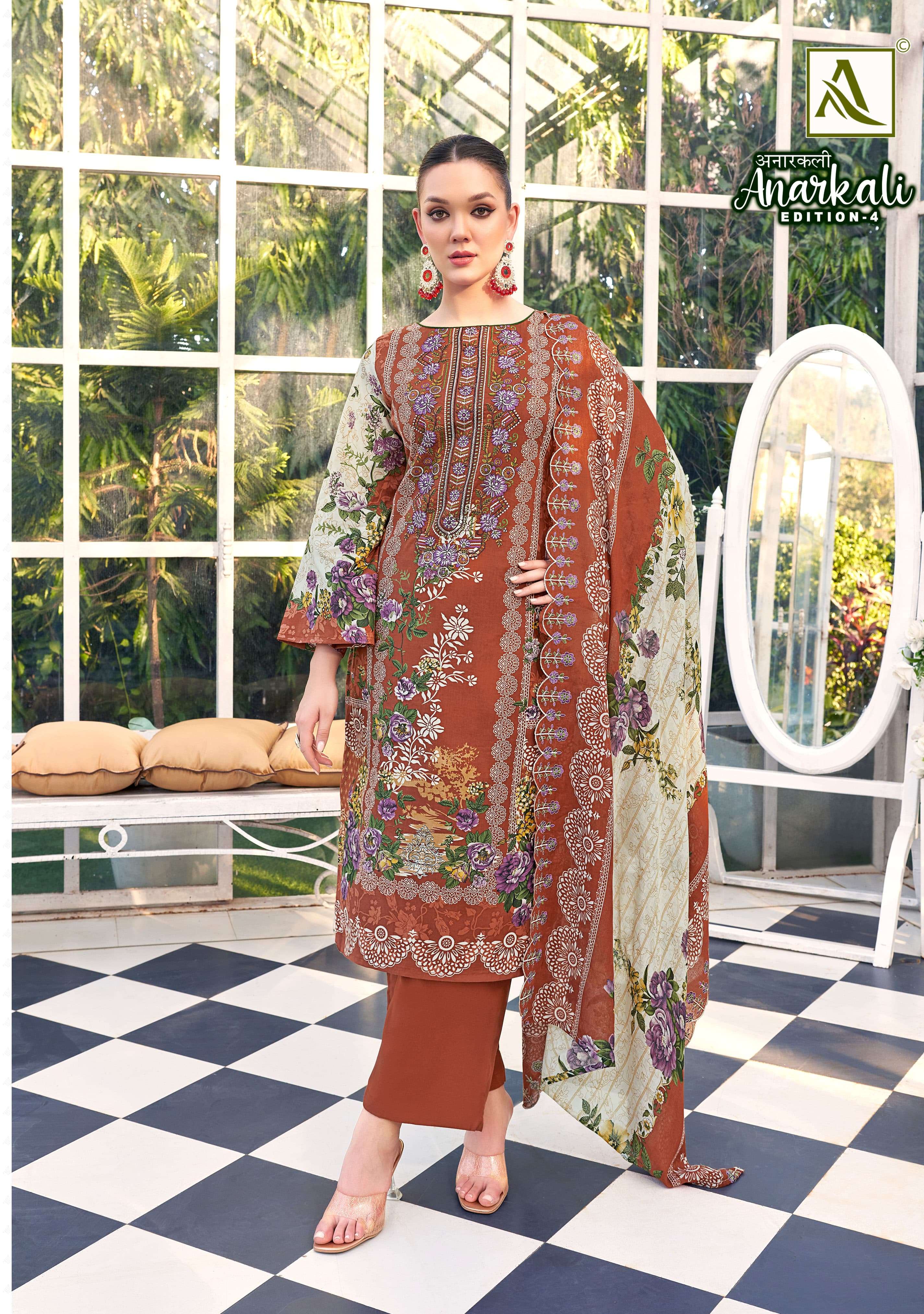 ALOK SUITS ANARKALI VOL 4 