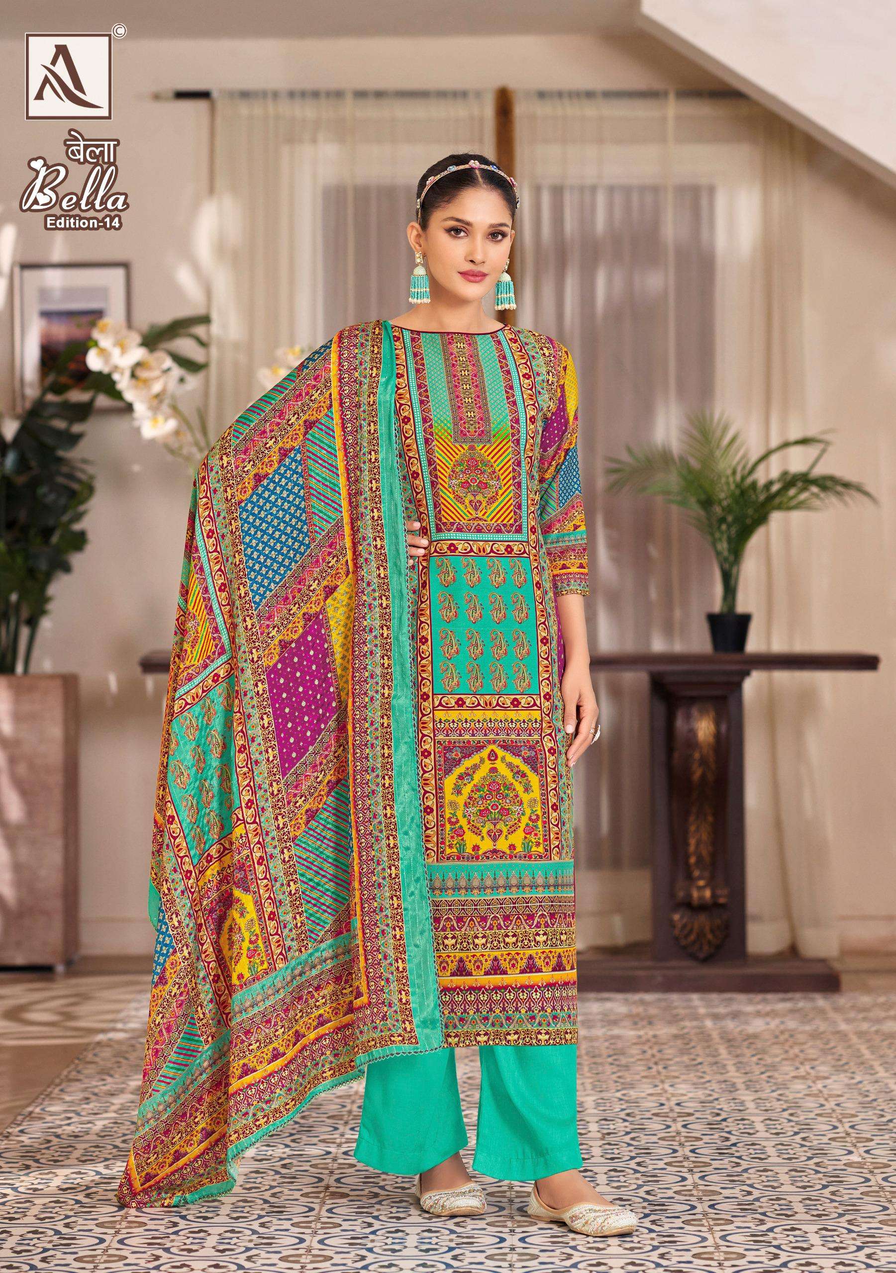 ALOK SUITS BELLA VOL 14 