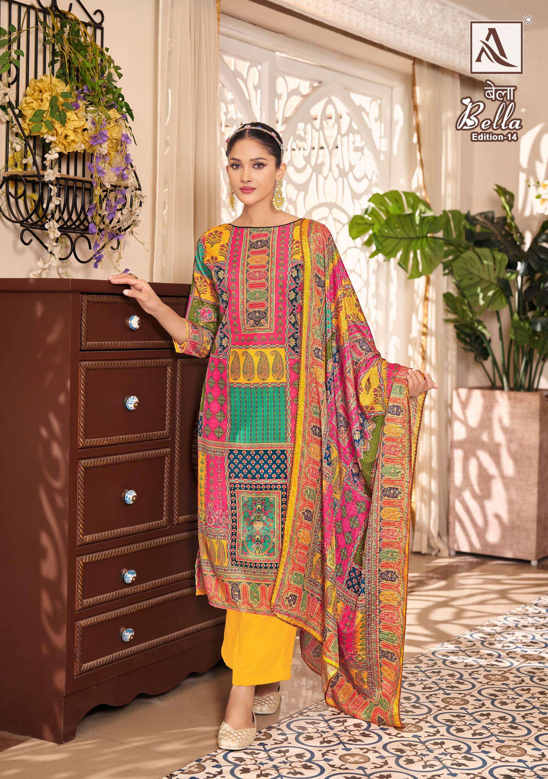 ALOK SUITS BELLA VOL 14 