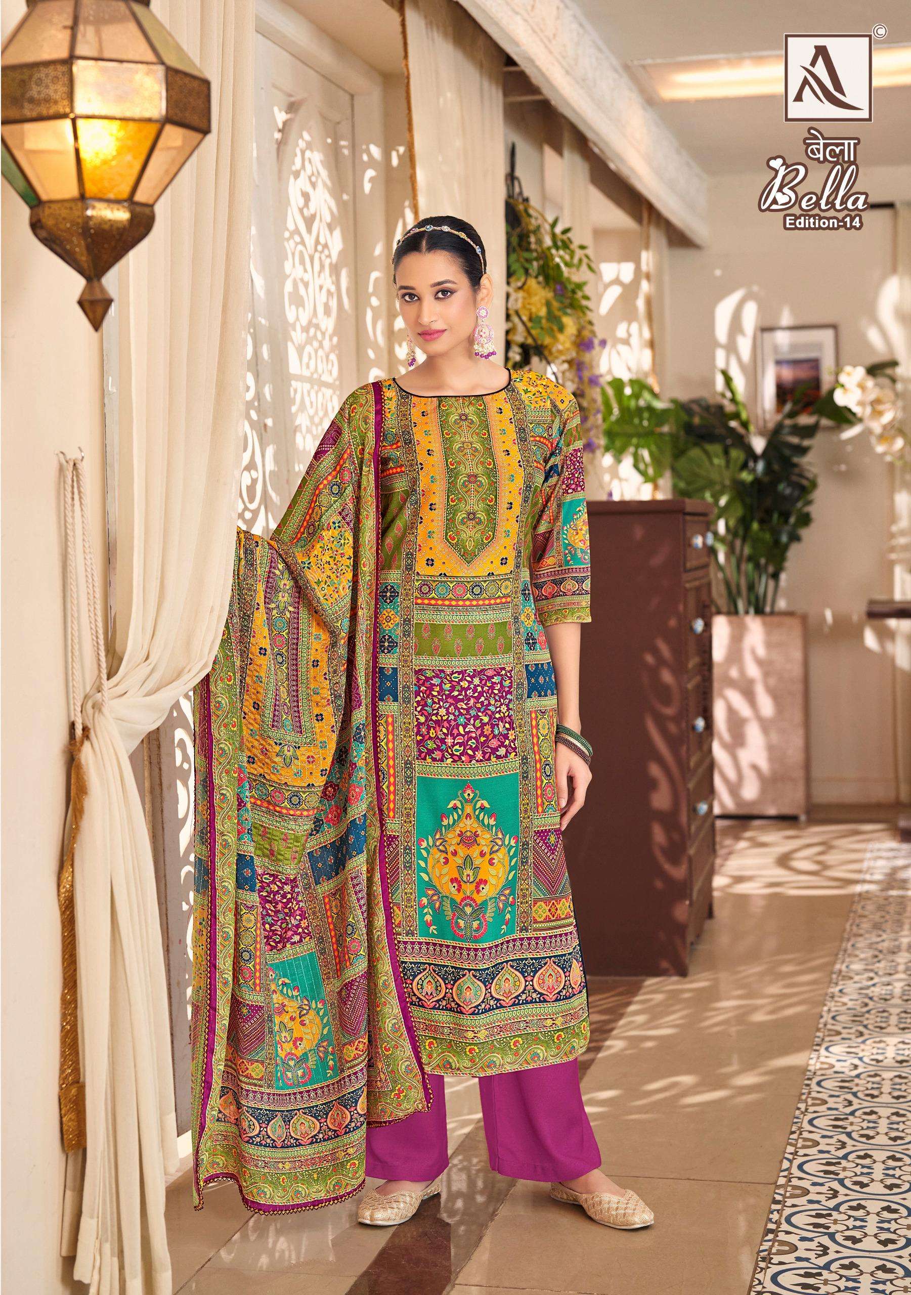 ALOK SUITS BELLA VOL 14 