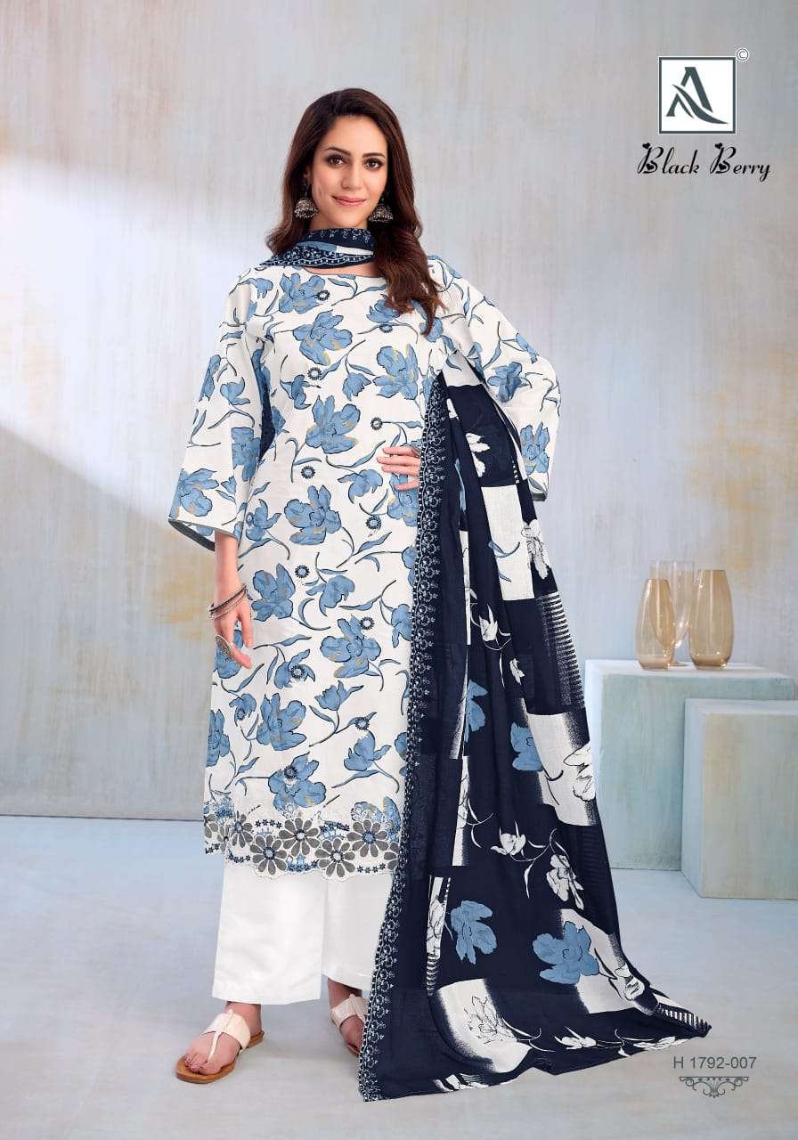 ALOK SUITS BLACK BERRY