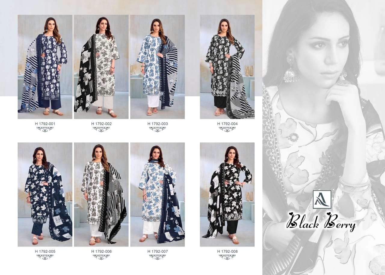 ALOK SUITS BLACK BERRY