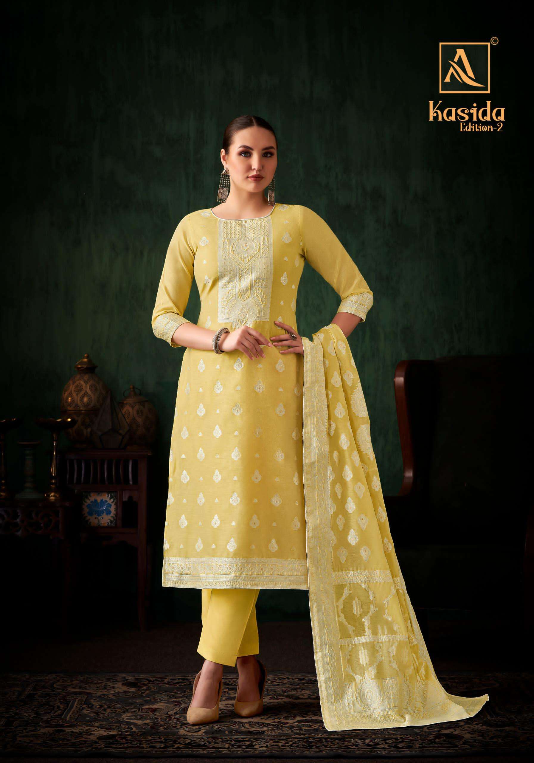 ALOK SUITS  KASIDA EDITION 2 