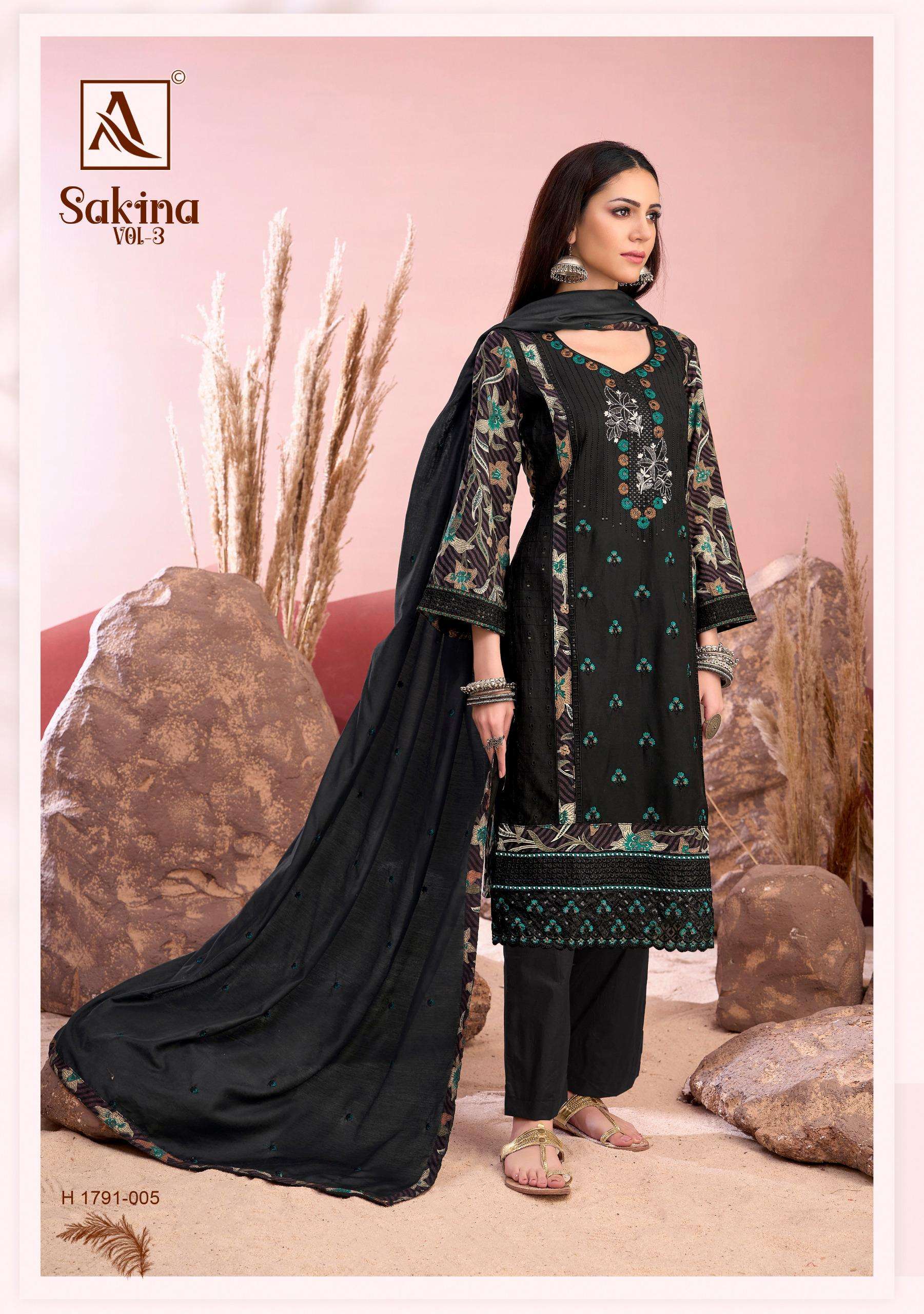 ALOK SUITS SAKINA VOL 3