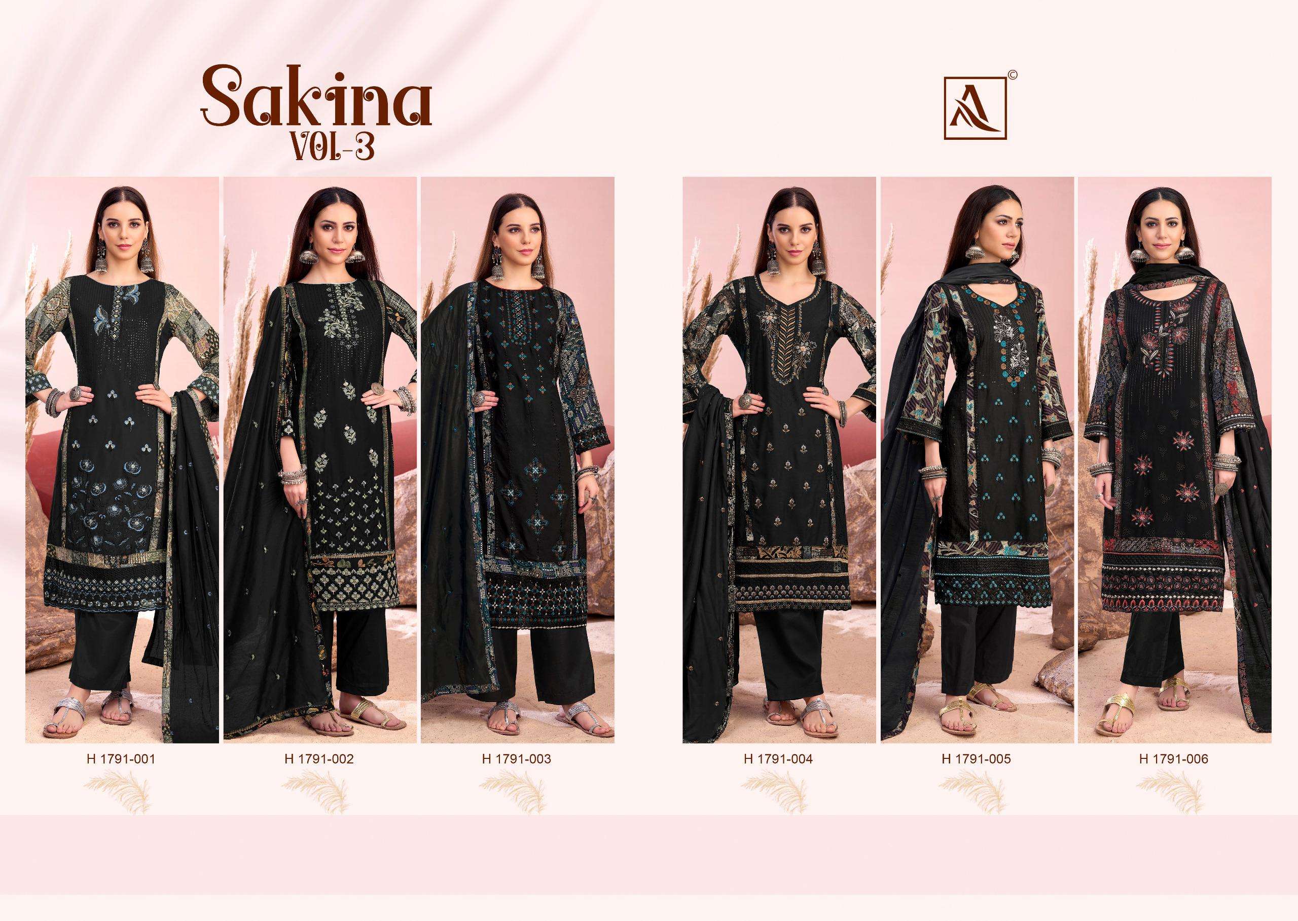 ALOK SUITS SAKINA VOL 3