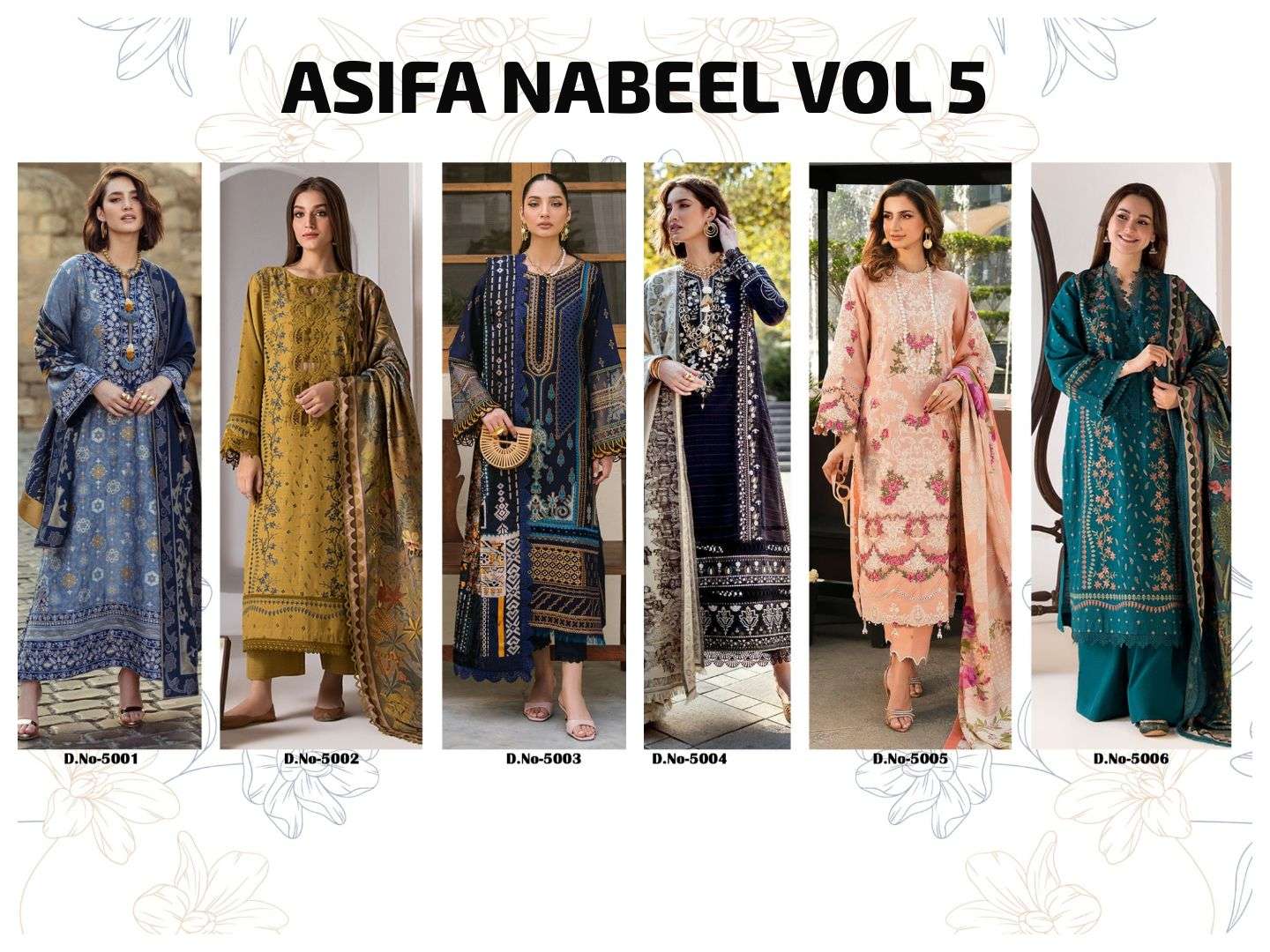 ASIFA NABEEL LUXURY COTTON COLLECTION VOL 5
