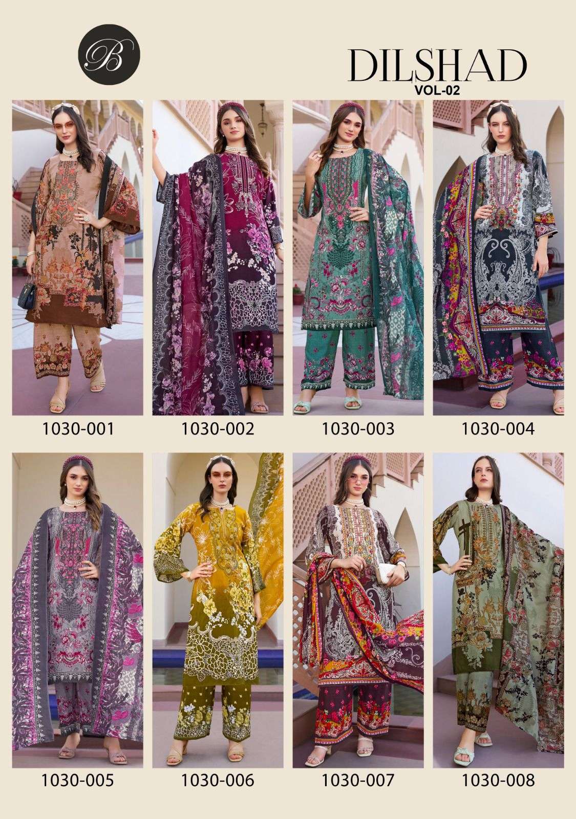 BELLIZA DESIGNER STUDIO DILSHAD VOL 2
