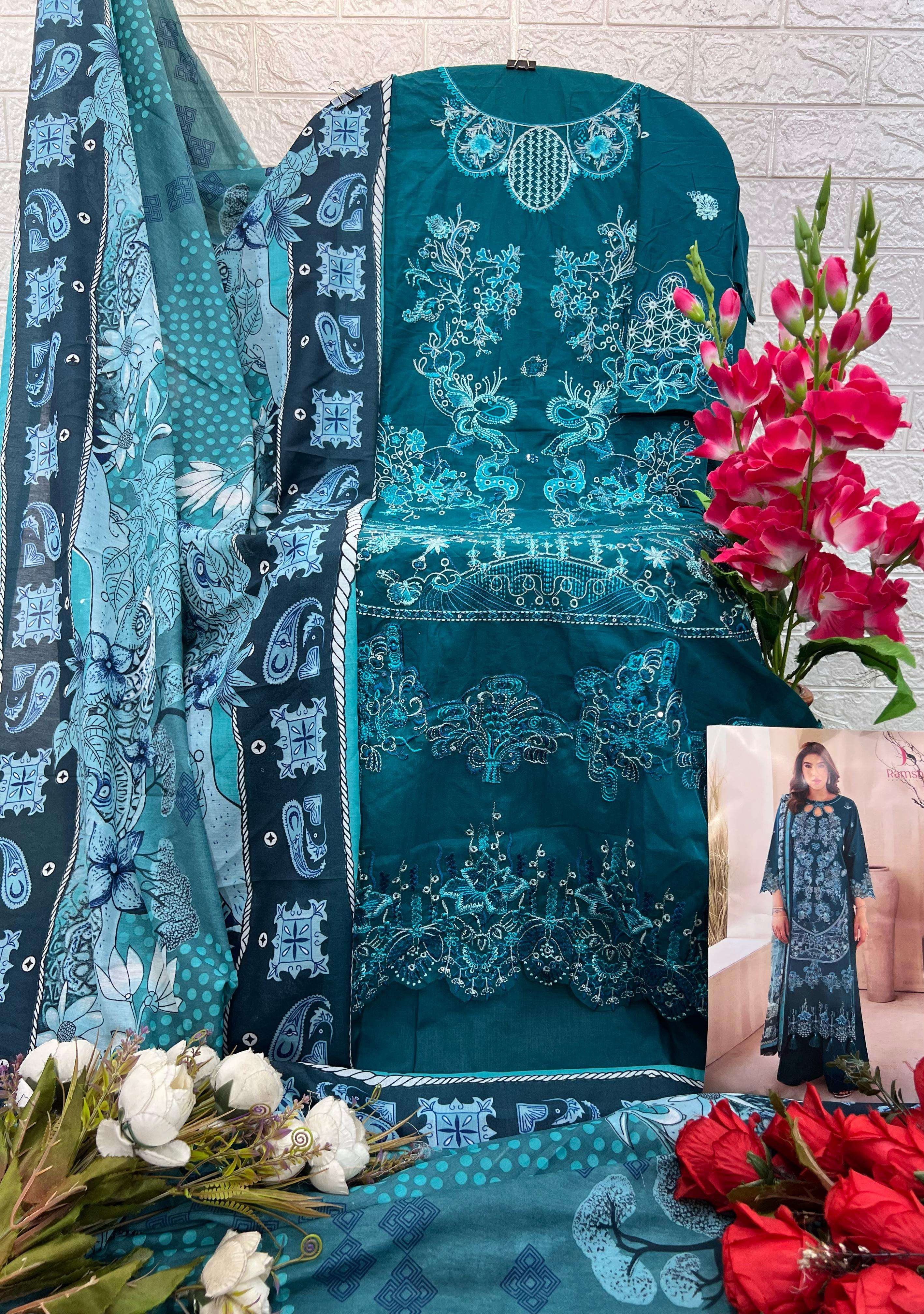 DEEPSY SUITS RAMSHA LUXURY LAWN 