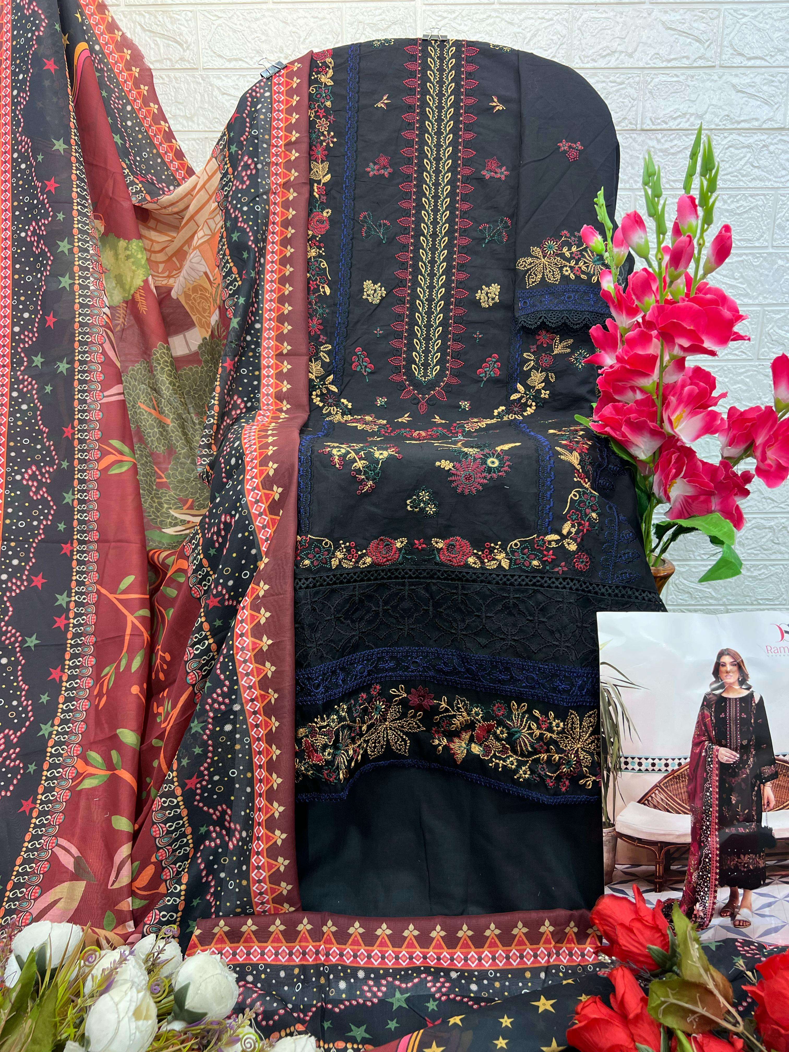 DEEPSY SUITS RAMSHA LUXURY LAWN 