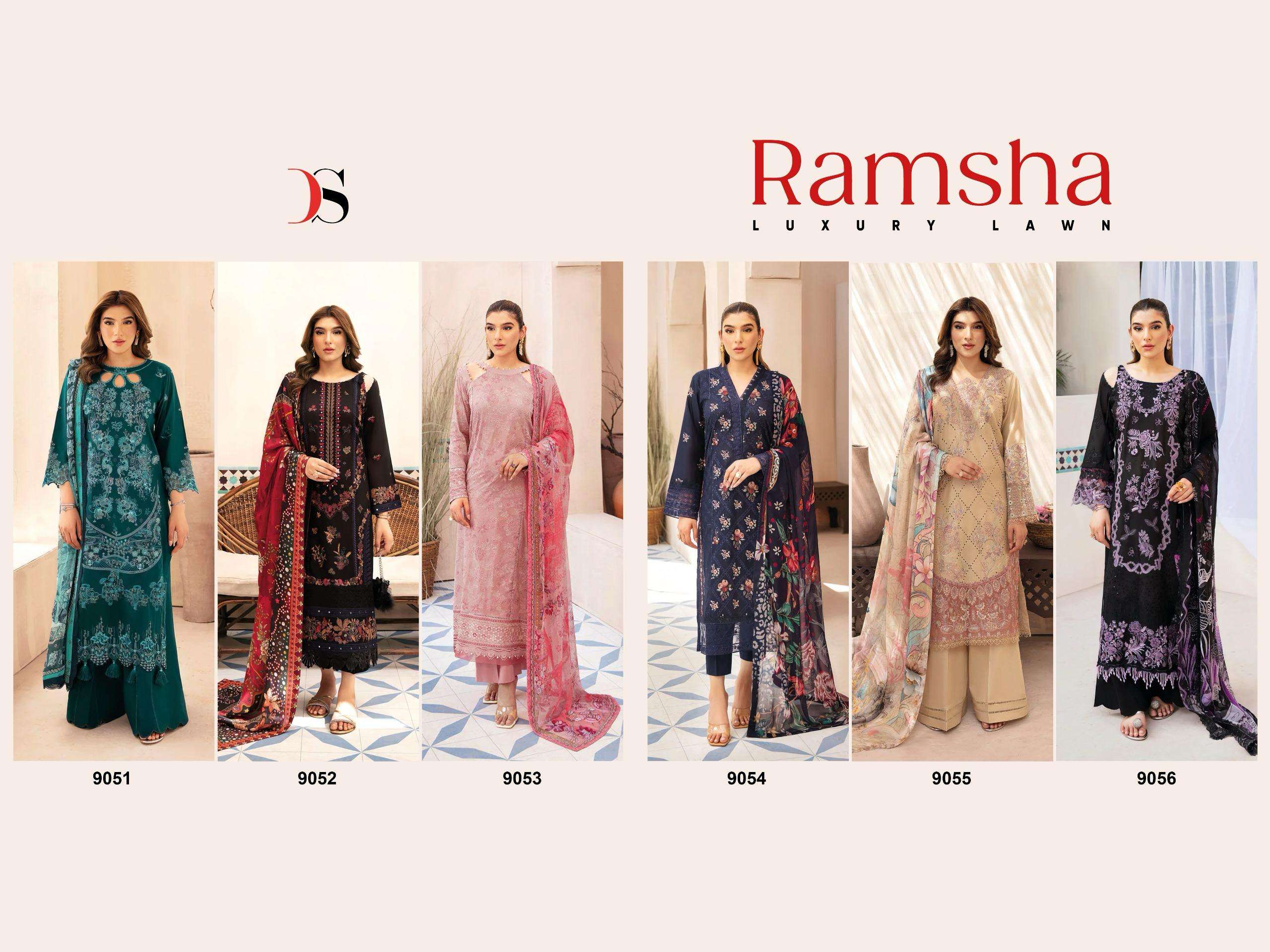 DEEPSY SUITS RAMSHA LUXURY LAWN 