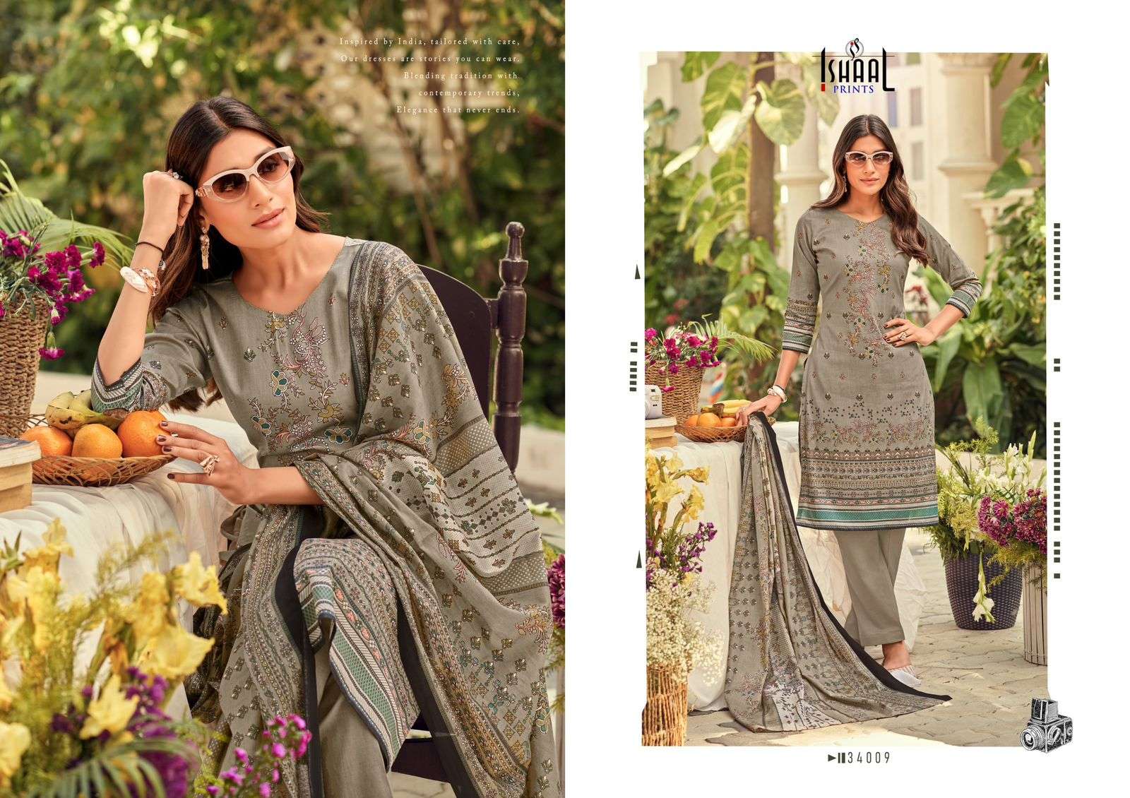ISHAAL PRINTS GULMOHAR VOL 34 