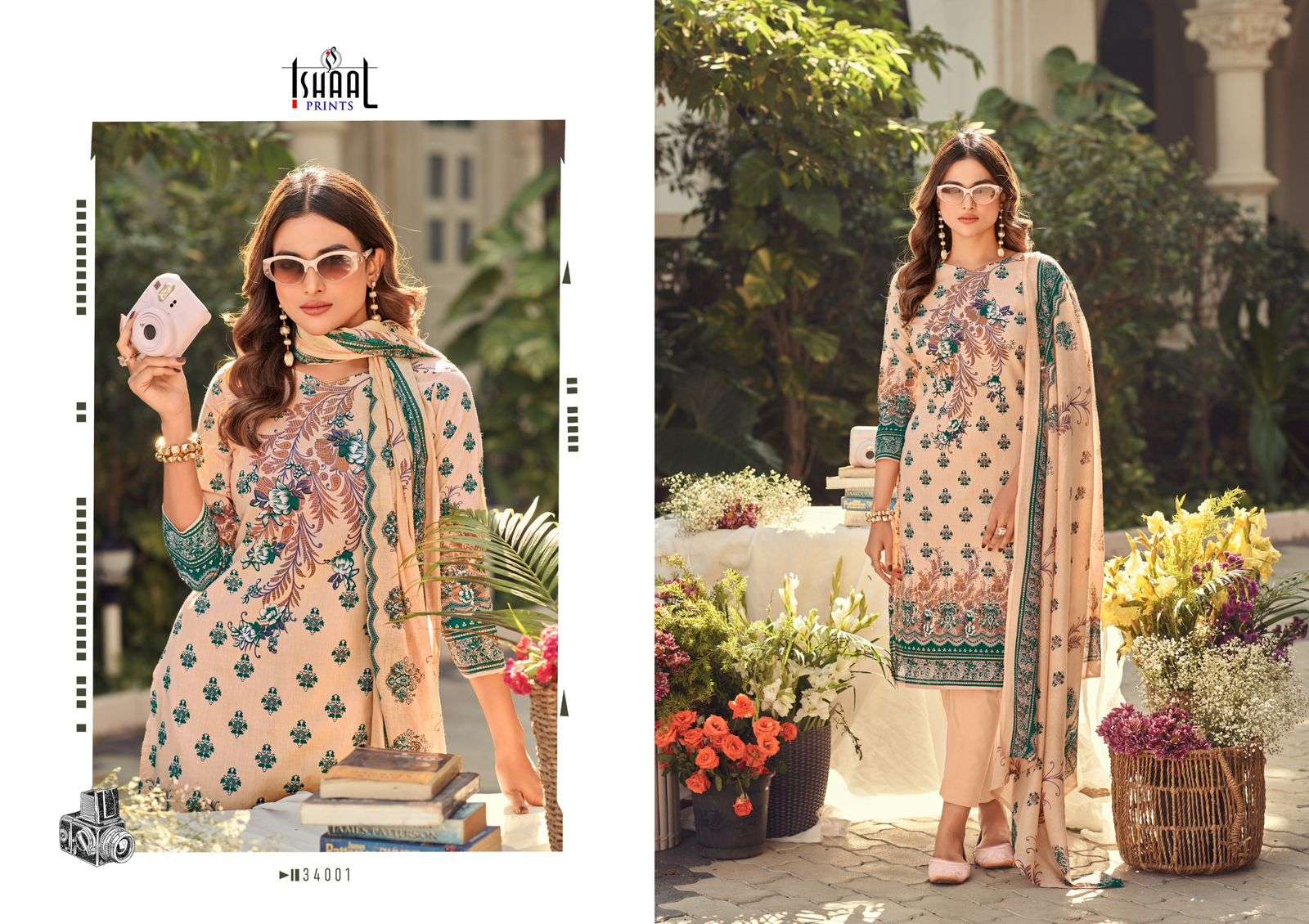 ISHAAL PRINTS GULMOHAR VOL 34 
