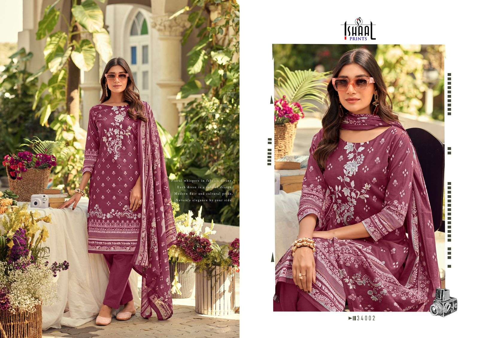 ISHAAL PRINTS GULMOHAR VOL 34 